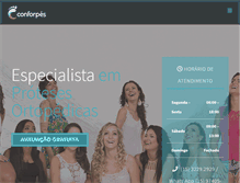 Tablet Screenshot of conforpes.com.br
